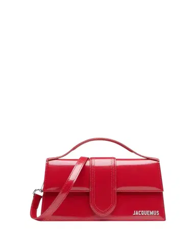 Jacquemus Le Grand Bambino Leather Top Handle Flap Bag | Thumbnail 1 Jacquemus Le Grand Bambino Leather Top Handle Flap Bag | Thumbnail 1