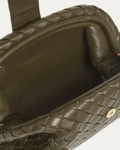 Bottega Veneta Teen Lauren 1980 Bag with Chain | Thumbnail 8 Bottega Veneta Teen Lauren 1980 Bag with Chain | Thumbnail 8