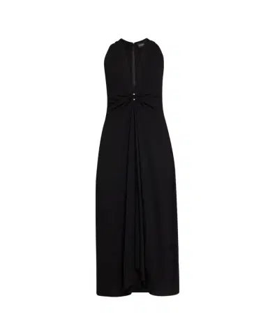 Brandon Maxwell The Banks Deep-V Maxi Dress | Thumbnail 1
