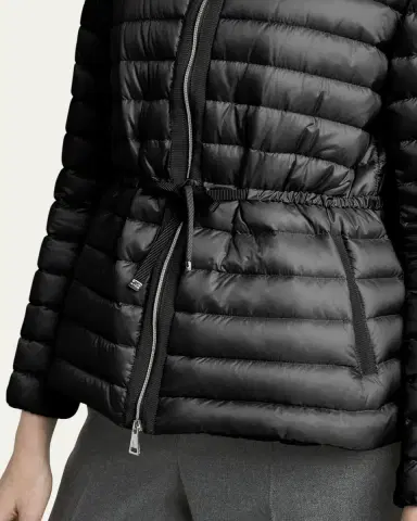 Moncler Raie Short Puffer Parka Jacket | Thumbnail 5 Moncler Raie Short Puffer Parka Jacket | Thumbnail 5