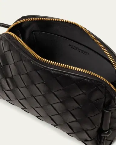 Bottega Veneta Zip Leather Pouch Shoulder Bag | Thumbnail 4