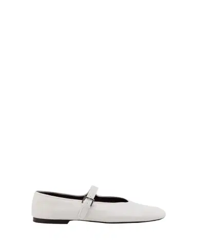 The Row Boheme Leather Mary Jane Ballerina Flats | Thumbnail 1