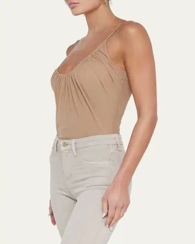 L'Agence Gelina Ruched Bodysuit | Thumbnail 4