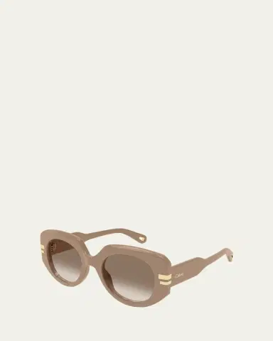 Chloé Marcie Oversized Acetate Square Sunglasses | Thumbnail 2