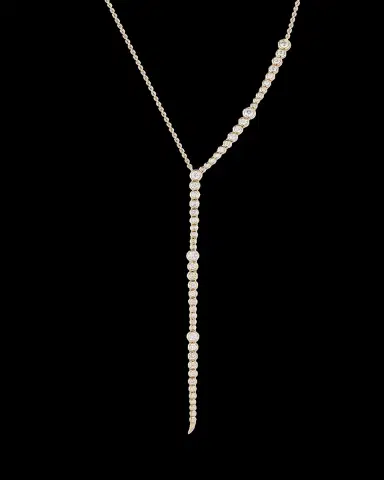 ONDYN Simone Necklace with Diamonds, 18"L | Thumbnail 2 ONDYN Simone Necklace with Diamonds, 18"L | Thumbnail 2