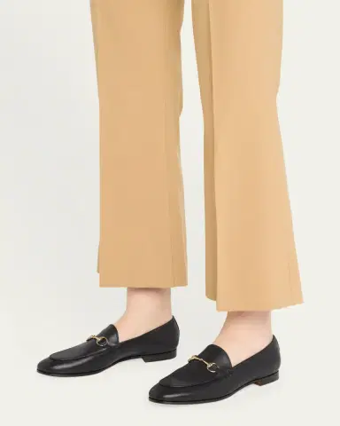 Gucci Jordaan Leather Horsebit Loafers | Thumbnail 2