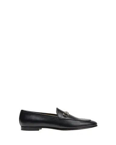 Gucci Jordaan Leather Horsebit Loafers | Thumbnail 1