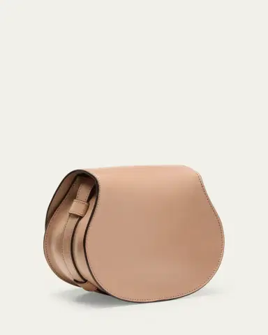 Chloé Marcie Small Crossbody Bag in Shiny Calfskin | Thumbnail 3