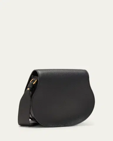 Chloé Marcie Medium Slim Crossbody Bag in Grained Calfskin | Thumbnail 3 Chloé Marcie Medium Slim Crossbody Bag in Grained Calfskin | Thumbnail 3