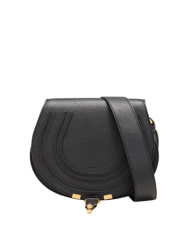 Marcie Medium Slim Crossbody Bag in Grained Calfskin