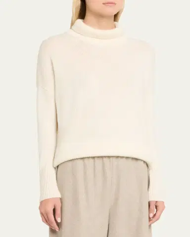Lisa Yang Heidi Cashmere Turtleneck Sweater | Thumbnail 4
