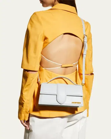 Jacquemus Le Grand Bambino Leather Top-Handle Bag | Thumbnail 5 Jacquemus Le Grand Bambino Leather Top-Handle Bag | Thumbnail 5