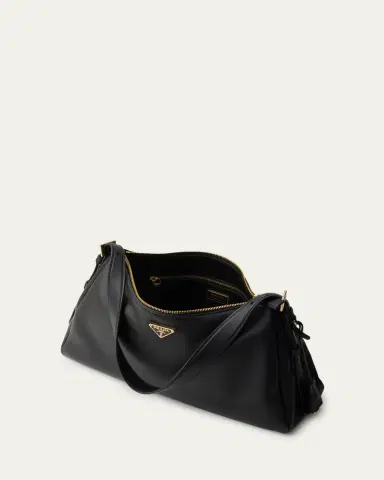 Prada Aimee Grain Leather Shoulder Bag | Thumbnail 4