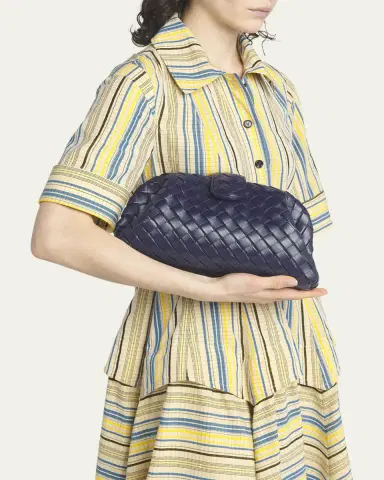 Bottega Veneta Teen Lauren 1980 Bag with Chain | Thumbnail 6