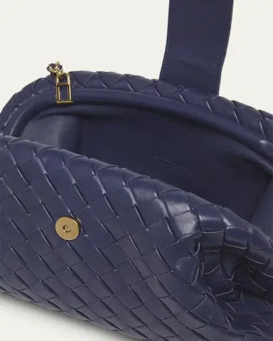 Bottega Veneta Teen Lauren 1980 Bag with Chain | Thumbnail 8