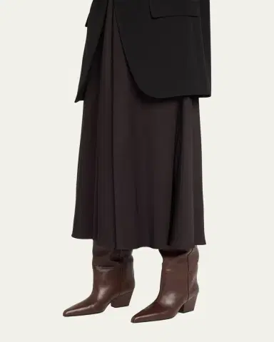 Paris Texas Jane Leather Knee Boots | Thumbnail 2