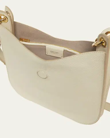 Tom Ford Tara Small Hobo Crossbody in Grained Leather | Thumbnail 4