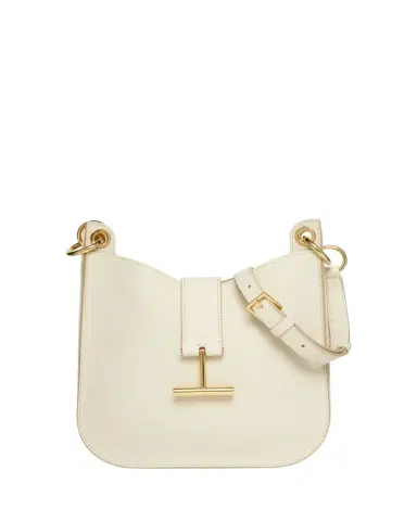 Tom Ford Tara Small Hobo Crossbody in Grained Leather | Thumbnail 1