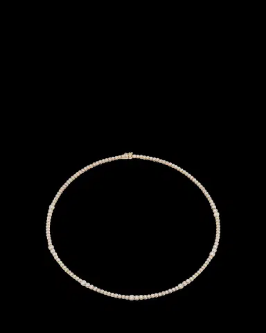 ONDYN Rainsun Tennis Necklace with Diamonds, 16"L | Thumbnail 2 ONDYN Rainsun Tennis Necklace with Diamonds, 16"L | Thumbnail 2