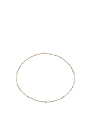 ONDYN Rainsun Tennis Necklace with Diamonds, 16"L | Thumbnail 1 ONDYN Rainsun Tennis Necklace with Diamonds, 16"L | Thumbnail 1
