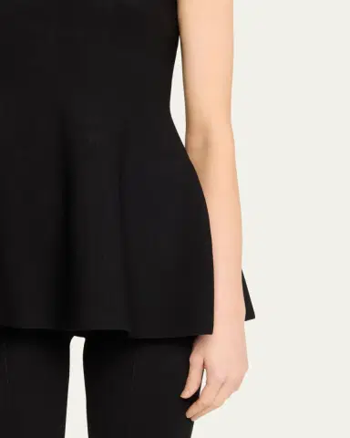 Simkhai Ioanna Strapless Peplum Top | Thumbnail 5