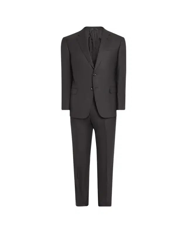 Men's Basic Wool Two-Piece Suit
