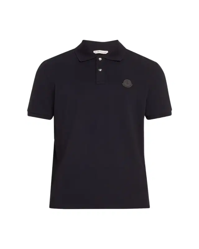 Moncler Men's  Logo Polo Shirt