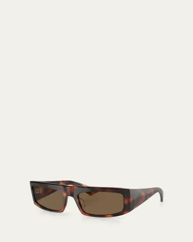 Khaite x Oliver Peoples Bold Acetate Rectangle Sunglasses | Thumbnail 2 Khaite x Oliver Peoples Bold Acetate Rectangle Sunglasses | Thumbnail 2