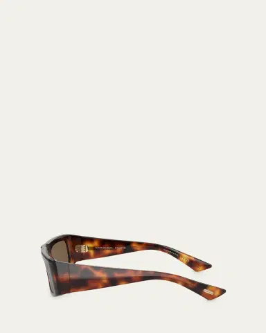Khaite x Oliver Peoples Bold Acetate Rectangle Sunglasses | Thumbnail 3 Khaite x Oliver Peoples Bold Acetate Rectangle Sunglasses | Thumbnail 3