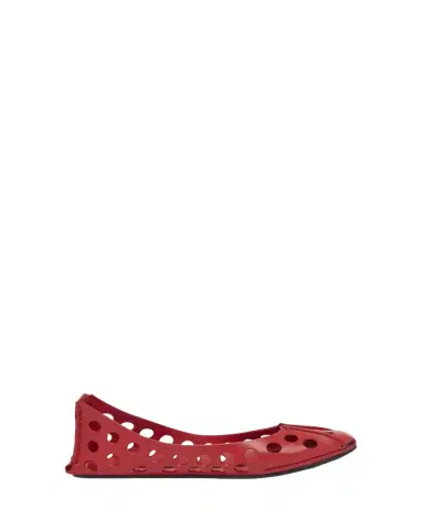 Alaïa Perforated Leather Ballerina Flats | Thumbnail 1