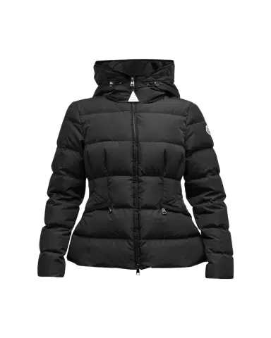 Moncler Avoce Hooded Puffer Jacket with Elastic Belt | Thumbnail 1