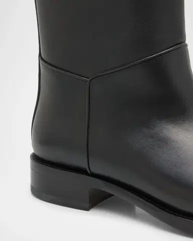 The Row Nobilis Leather Mid Riding Boots | Thumbnail 4