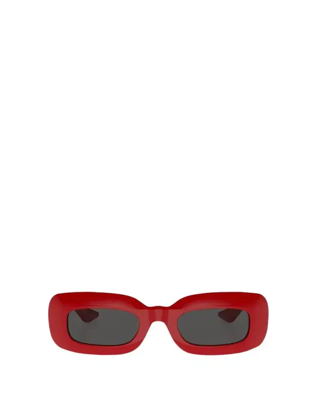 Beveled Acetate Rectangle Sunglasses