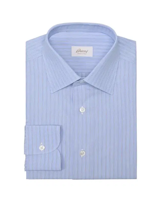 Men's Cotton Mini Graph Check Dress Shirt