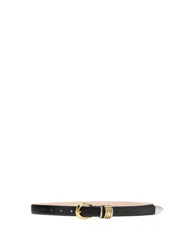 Déhanche Hollyhock Mix Metal Leather Belt | Thumbnail 1 Déhanche Hollyhock Mix Metal Leather Belt | Thumbnail 1