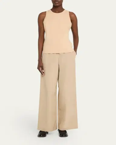 Lafayette 148 New York Swiss Cotton Rib Racerback Tank | Thumbnail 10