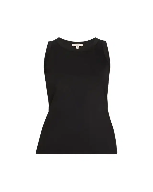 Swiss Cotton Rib Racerback Tank
