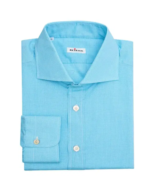 Men's Micro-Houndstooth Dress Shirt