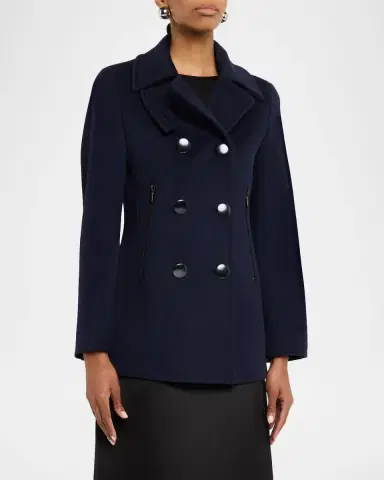Akris punto Cashmere and Wool-Blend Top Coat | Thumbnail 3 Akris punto Cashmere and Wool-Blend Top Coat | Thumbnail 3