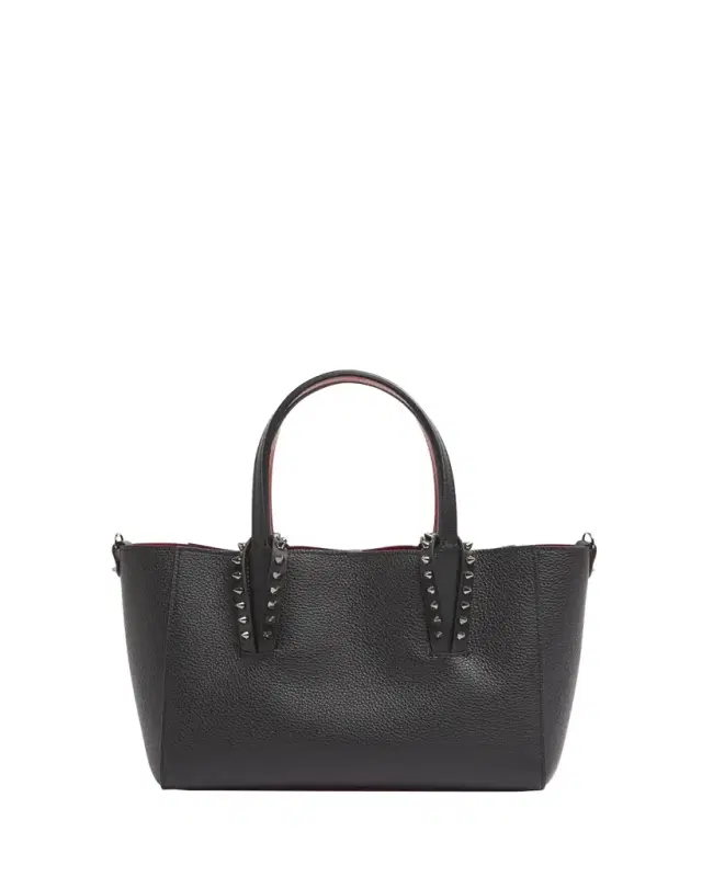 Cabata Soft East-West Mini Shoulder Bag in Grained Leather