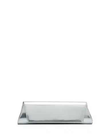 Akris Anouk Small Metallic Leather Clutch Bag | Thumbnail 1 Akris Anouk Small Metallic Leather Clutch Bag | Thumbnail 1