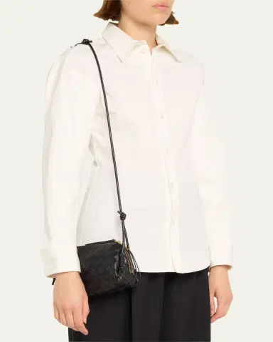 Bottega Veneta Zip Leather Pouch Shoulder Bag | Thumbnail 2