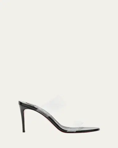 Christian Louboutin 85mm Just Nothing Clear Slide Sandals | Thumbnail 5 Christian Louboutin 85mm Just Nothing Clear Slide Sandals | Thumbnail 5