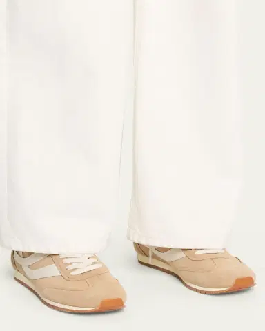Vince Oasis Mixed Leather Retro Sneakers | Thumbnail 2 Vince Oasis Mixed Leather Retro Sneakers | Thumbnail 2