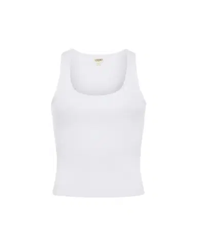 L'AGENCE Adira Scoop-Neck Tank Top | Thumbnail 1