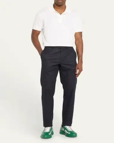 Prada Men's Americas Cup Rubber Trainer Sneakers | Thumbnail 6