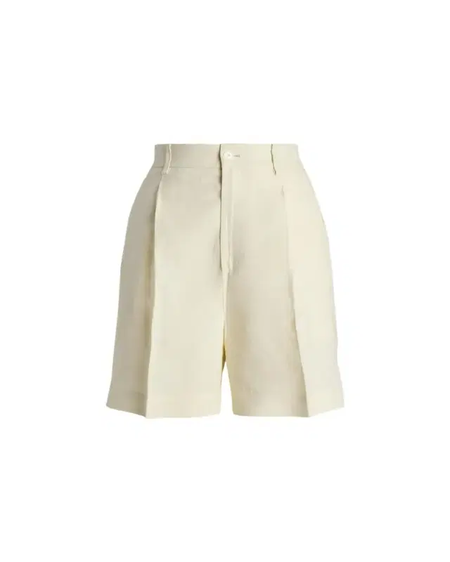 Tracy Pleated Linen Shorts