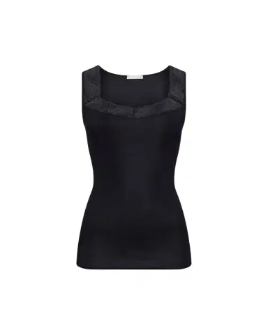Hanro Cotton Delight Lace-Trim Tank Top | Thumbnail 1