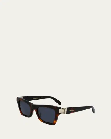 Ferragamo Prisma Acetate Cat-Eye Sunglasses | Thumbnail 2 Ferragamo Prisma Acetate Cat-Eye Sunglasses | Thumbnail 2