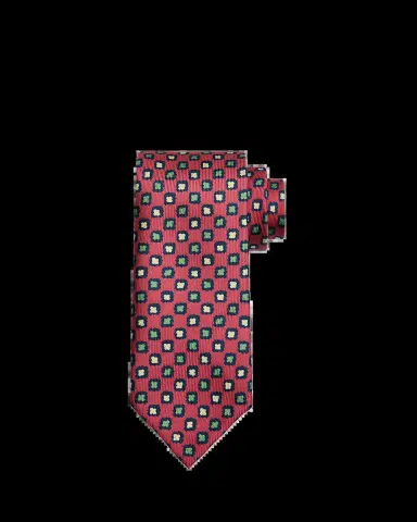 Petronius 1926 Men's Limited Edition Geometric Silk Tie | Thumbnail 2